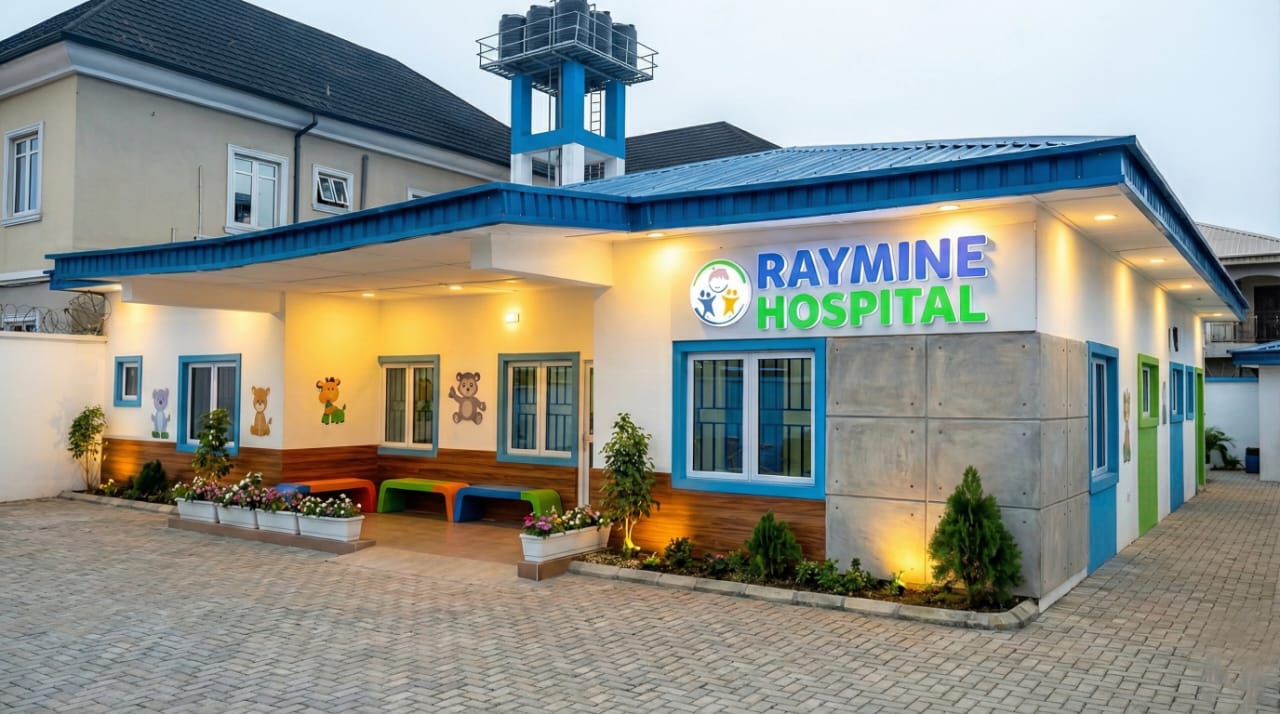 Raymine Hospital exterior